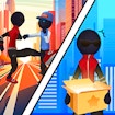 Stick Rope Hero
